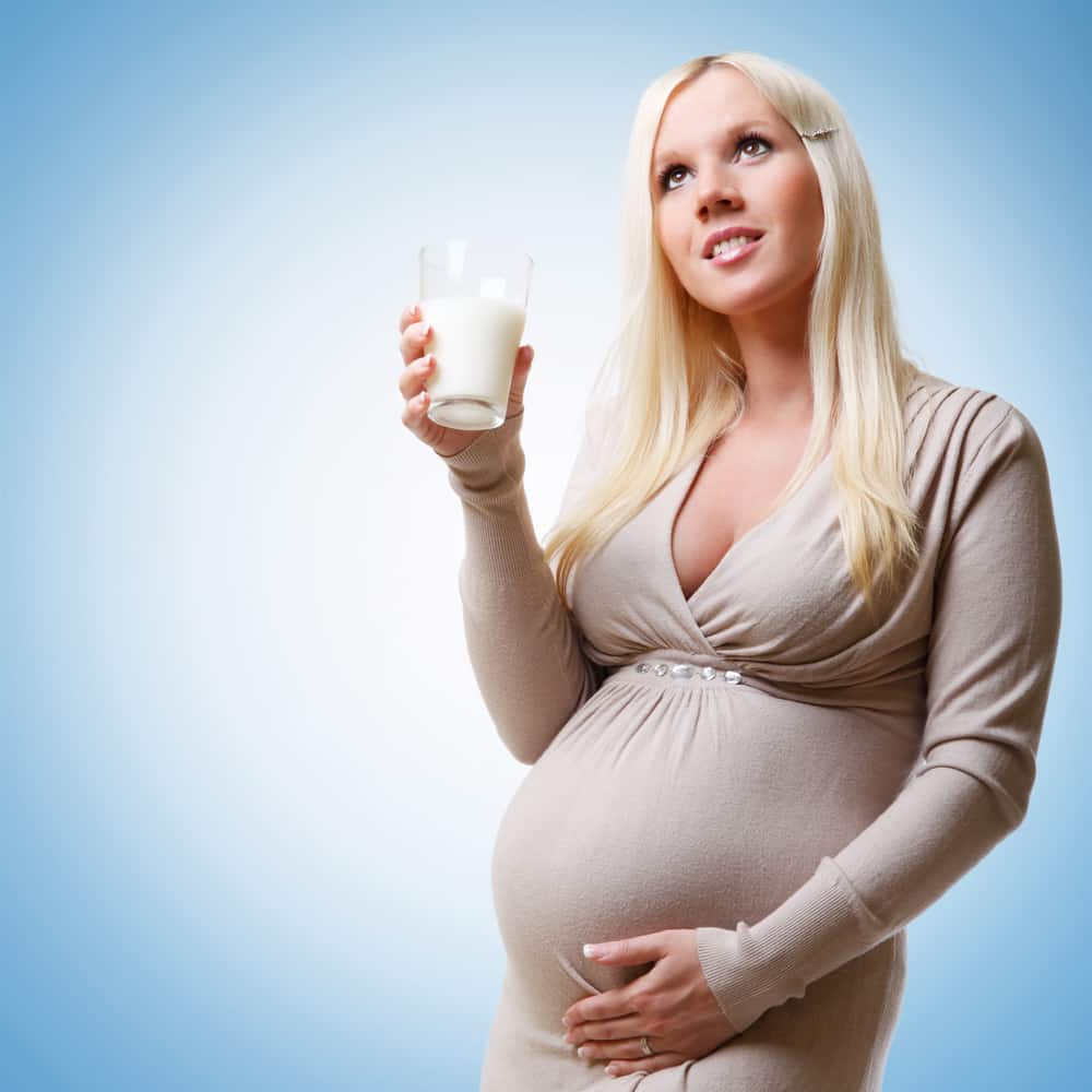 Pregnant Woman Milk 79