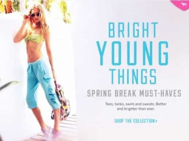 victoria's secret bright young things