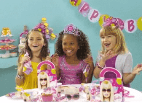 barbie party supplies