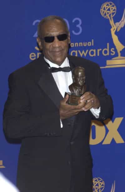 Bill Cosby accepts award
