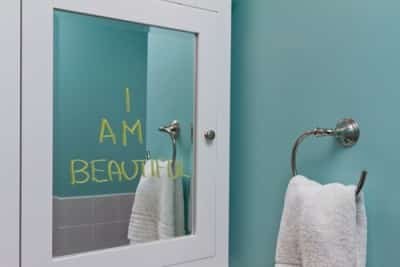 I am beautiful bathroom mirror