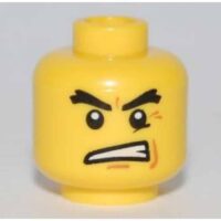 Lego Minifig Angry 
