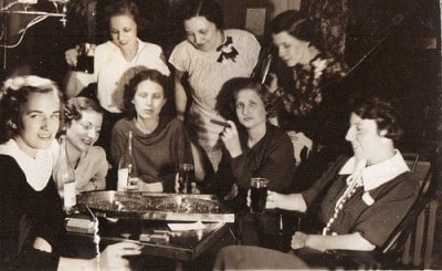 women with cigars