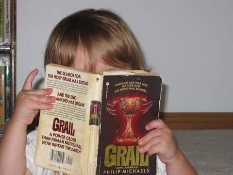 toddler reading grail