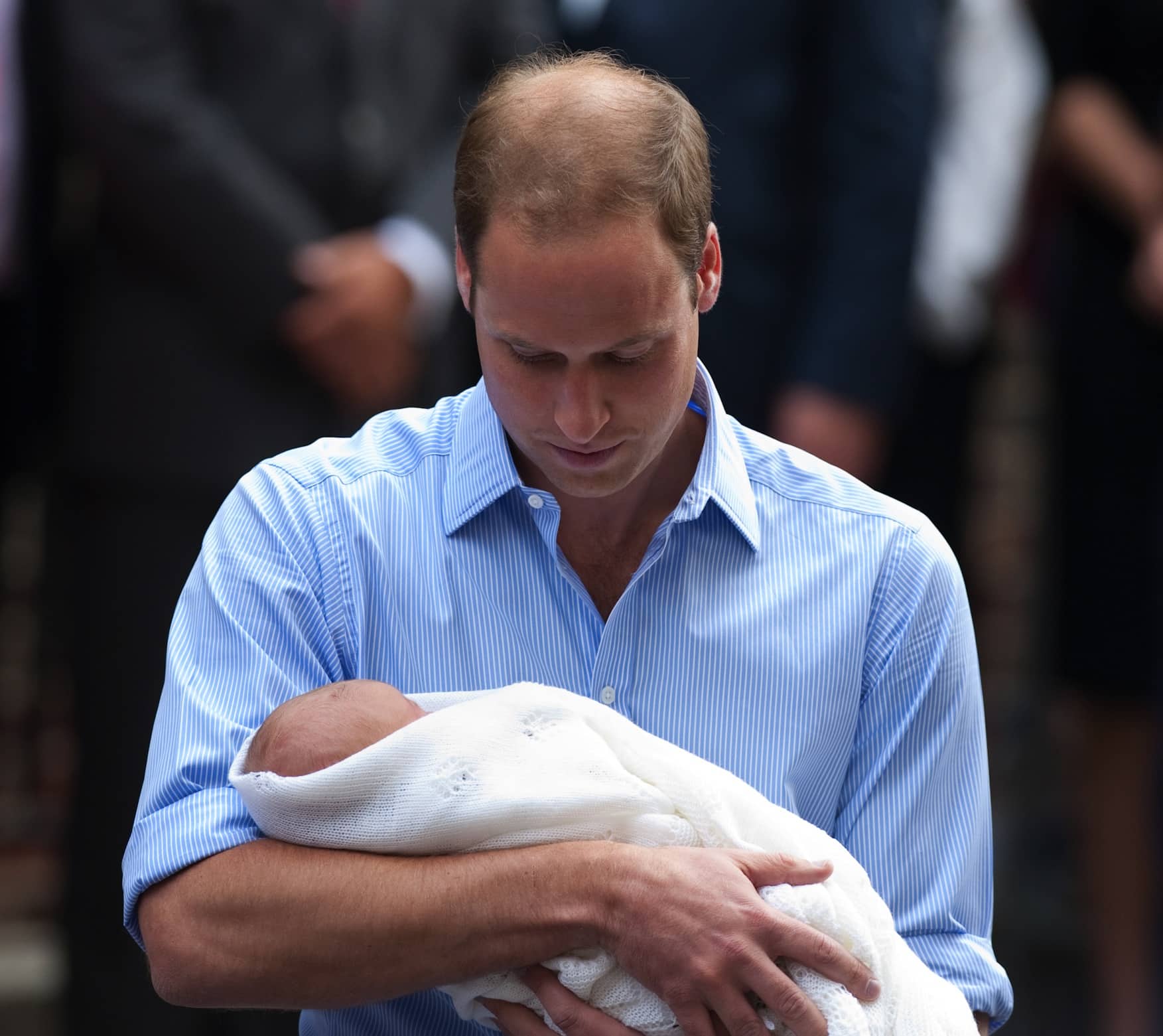 Prince William and baby