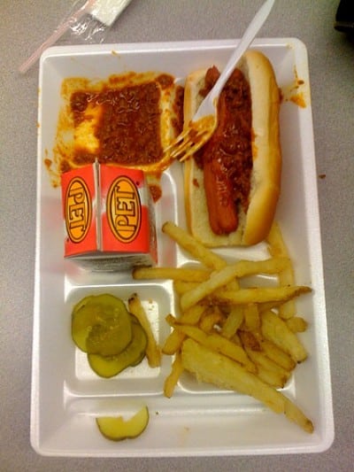 gross school lunch