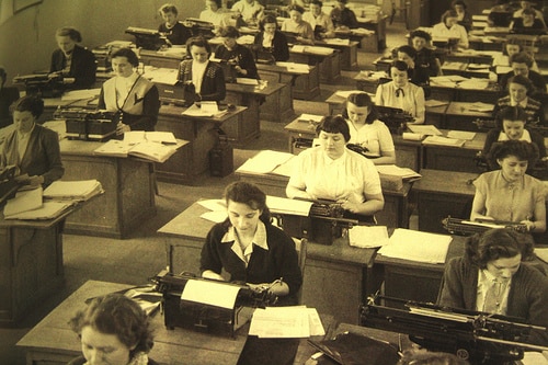 1950s secretaries