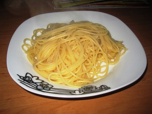 plain spaghetti