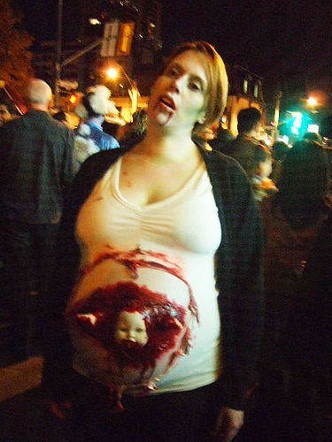 pregnant zombie