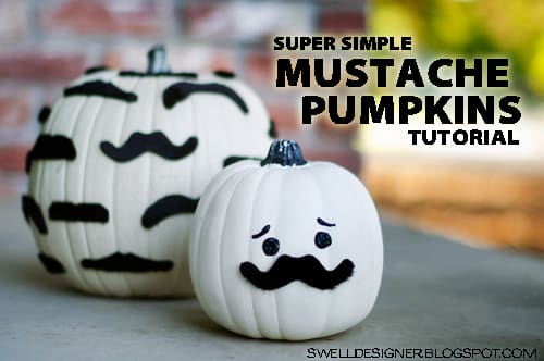 super-simple-mustache-pumpkins