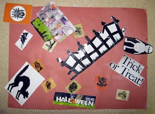 halloween collage craft