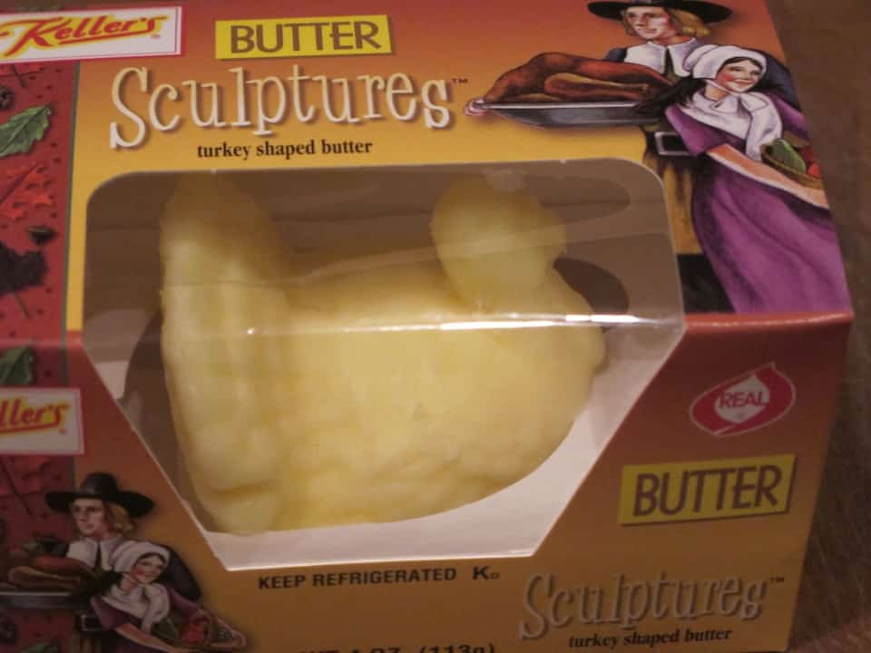 turkey made of butter