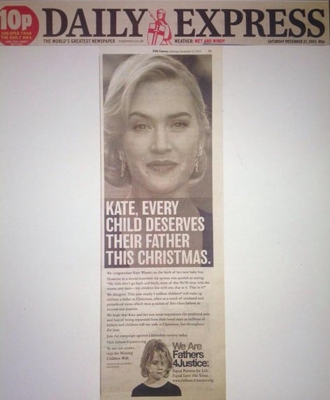 fathers' rights group slams kate winslet
