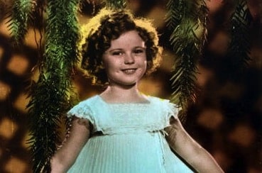 Cinema. Personalities. circa 1930's. American "child star" film actress Shirley Temple who made her film debut at the age of 3, and during the depression years her blond ringlets and appealing lisp caught the imagination. She often upstaged her experience