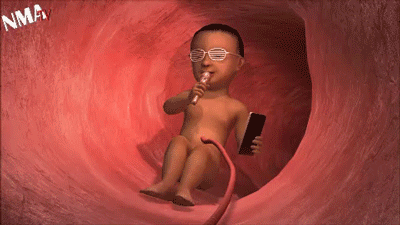 dancing baby in womb gif