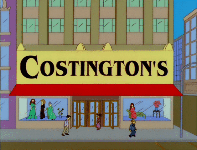 Costington's The Simpsons Store Bed Mattress