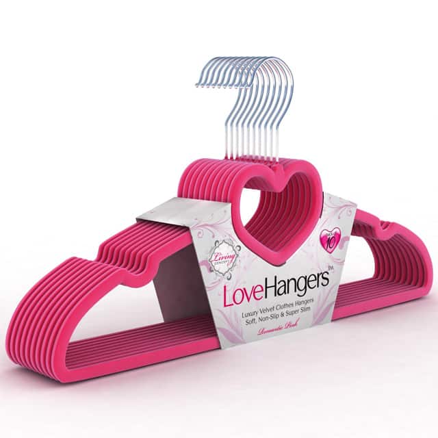 pink hangers mothers day gift idea
