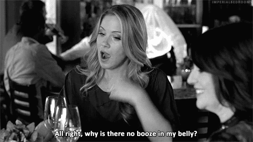 Christina Applegate why is there no booze in my belly