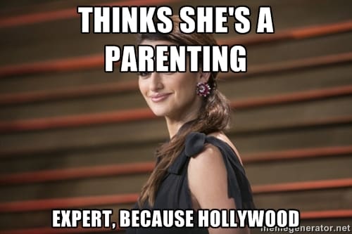 Penelope Cruz parenting expert