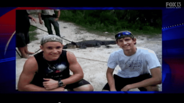 teens save drunken alligator wrestler