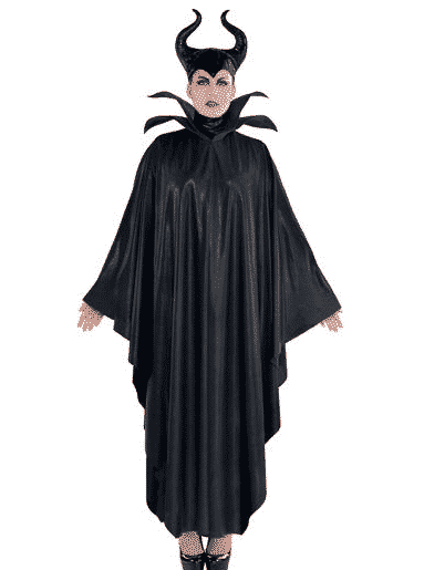 Plus-sized Maleficent costume