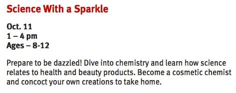 science of sparkle carnegie science center