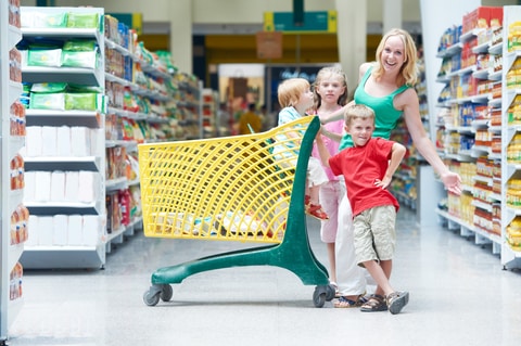 http://www.dreamstime.com/royalty-free-stock-photography-family-shopping-woman-children-shop-cart-supermarket-store-image29720347