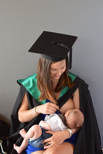 graduating-mom-breastfeeding