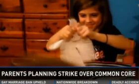 common core strike rene antonio daughter rips homework