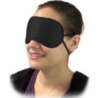 satin blindfold