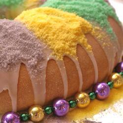 traditional christmas king cake