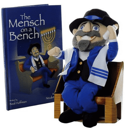 mensch on a bench