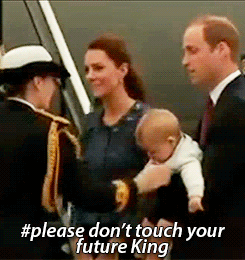 prince george don't touch your king
