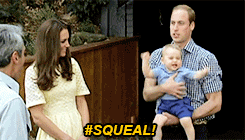 prince george squeal