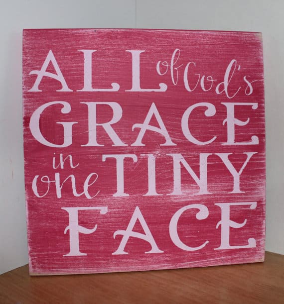 god's grace tiny face