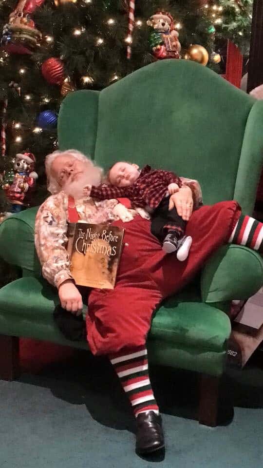 baby-and-santa-sleeping-cute-photo