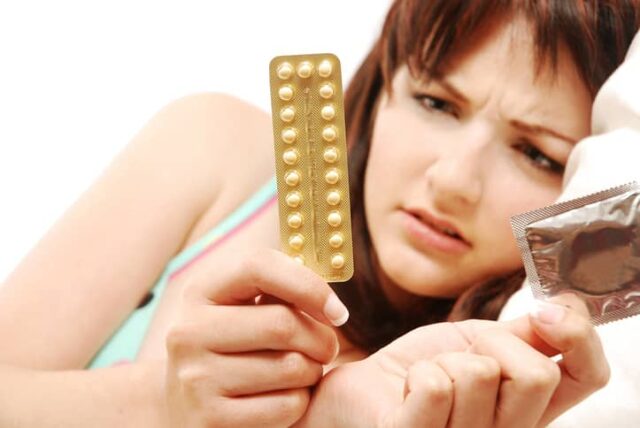 Woman confused about contraception
