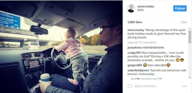 Dad photoshops daughter in unsafe situations