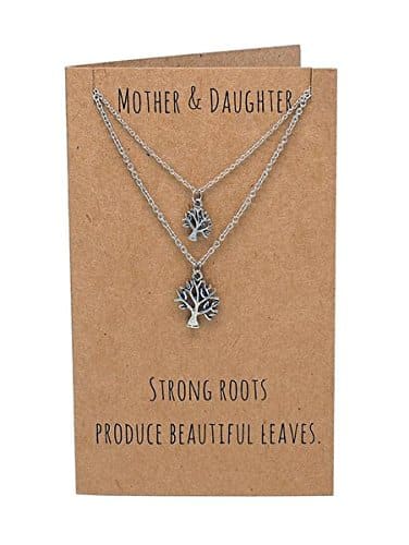 tree of life necklaces mother daughter necklaces