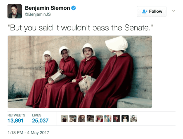 save us, Senators