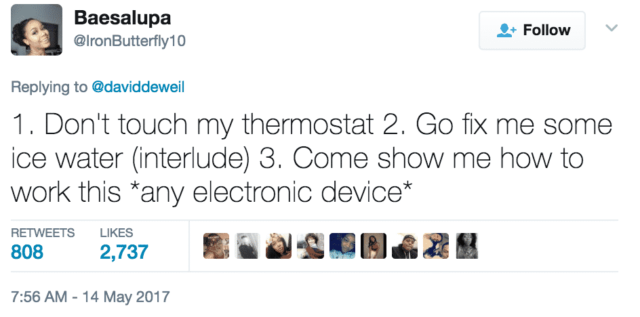 don't touch my thermostat