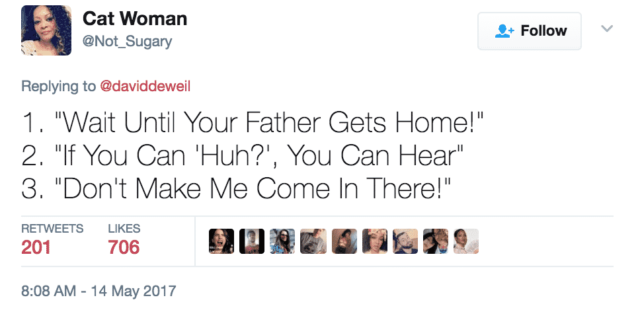 wait until your father gets home