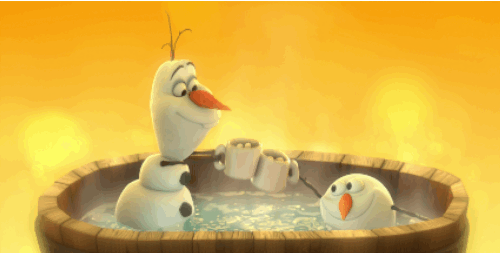 if olaf melts, it's too hot