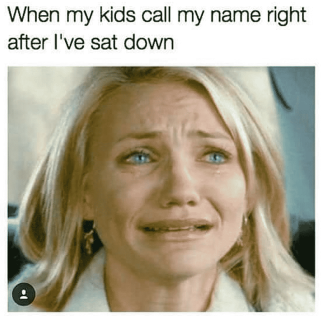 parenting memes sat down
