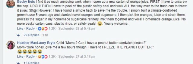 peanut butter hack