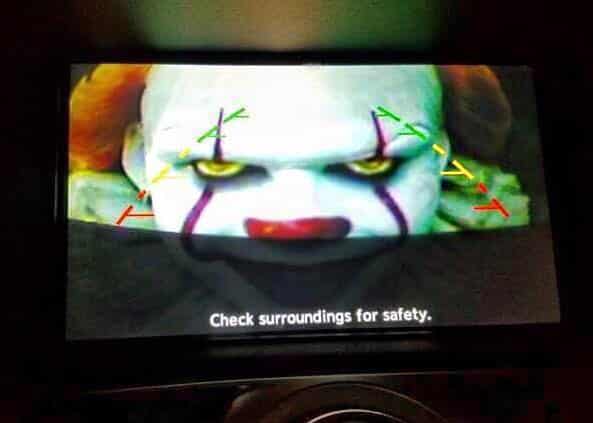 Clown prank