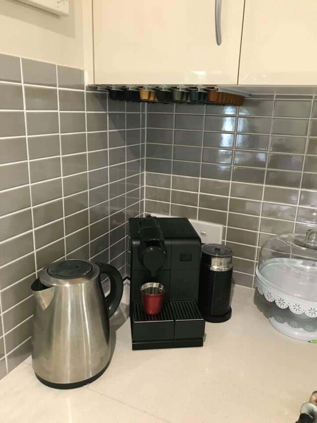 diy coffee pod organizer