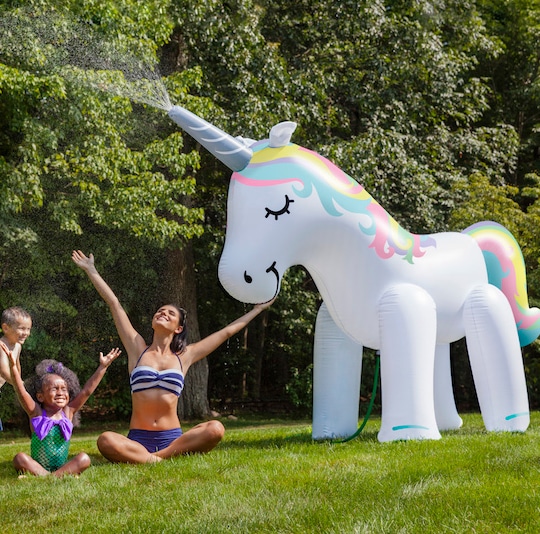 giant unicorn sprinkler