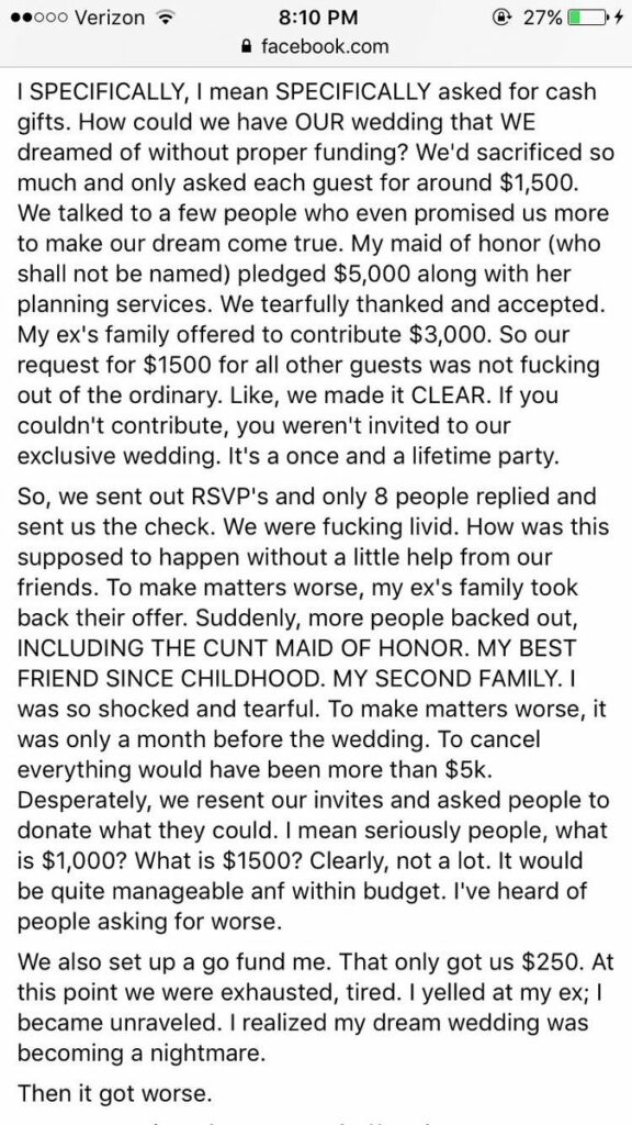 wedding shaming
