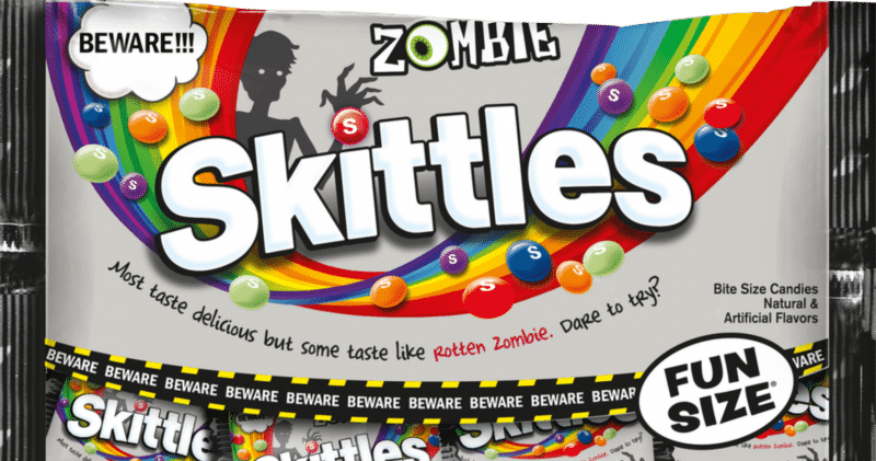 Skittles zombie flavor